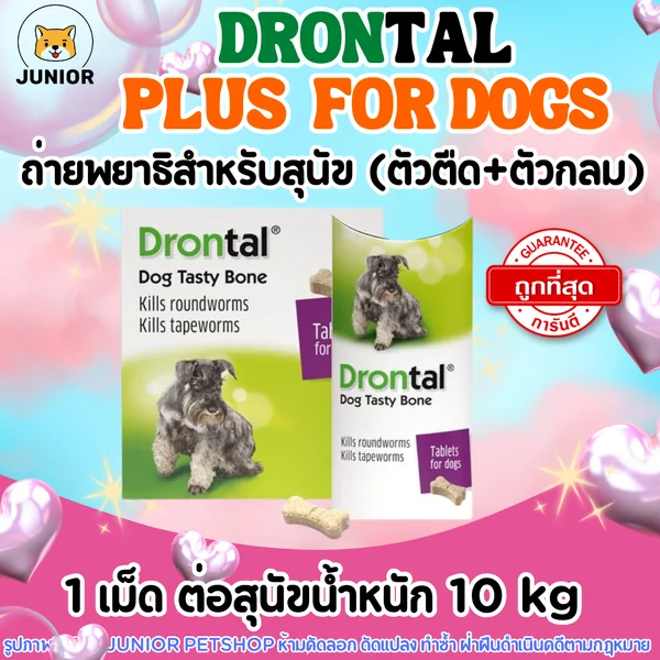 Drontal Puppy ยาถ่ายพยาธิสำหรับลูกสุนัข ชนิดน้ำ 20ml image 1 Drontal Puppy ยาถ่ายพยาธิสำหรับลูกสุนัข ชนิดน้ำ 20ml image 1