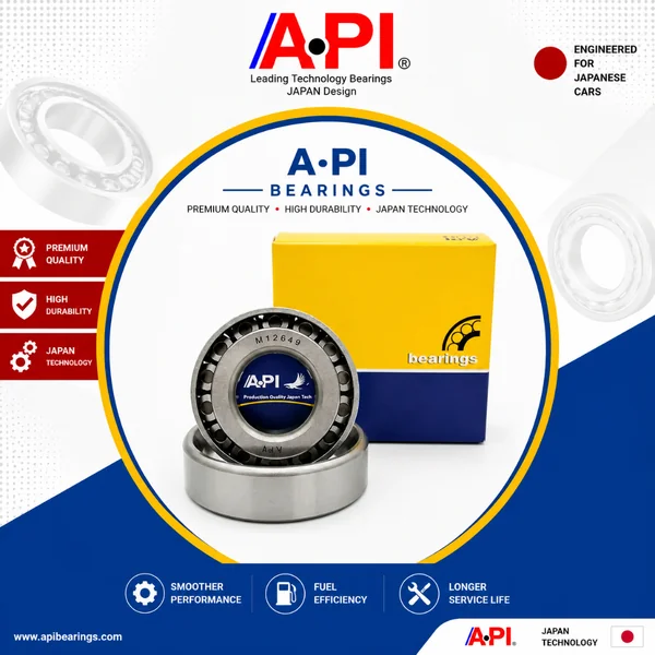 API 30305JR ตลับลูกปืน กรวย+ถ้วยที่มีคุณภาพสูงเดียวแถวแบริ่งลูกกลิ้งเรียว สำหรับเครื่องมือเกษตร และงานทั่วไป คุณภาพดี