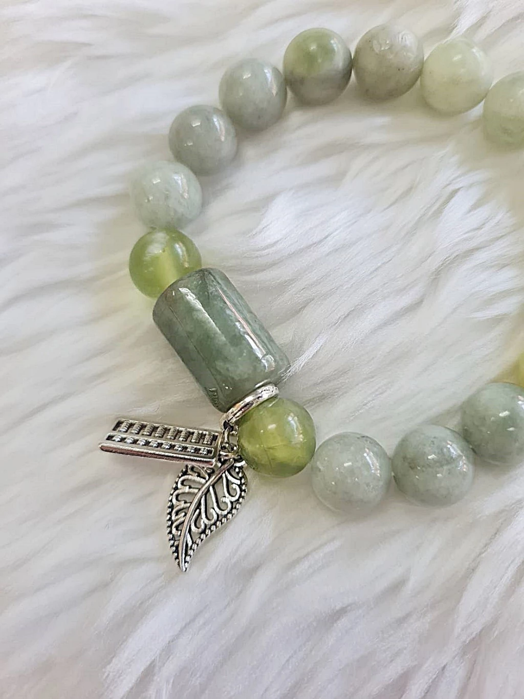 (013) กำไลหินหยกพม่า เซอร์เพนทีน ขนาด 10 มิล 270.- (โชคลาภ เงินทอง สติปัญญา ขับไล่พลังงานลบ) ขนาดข้อมือแจ้งระบุทางแชทได้เลยค่ะ