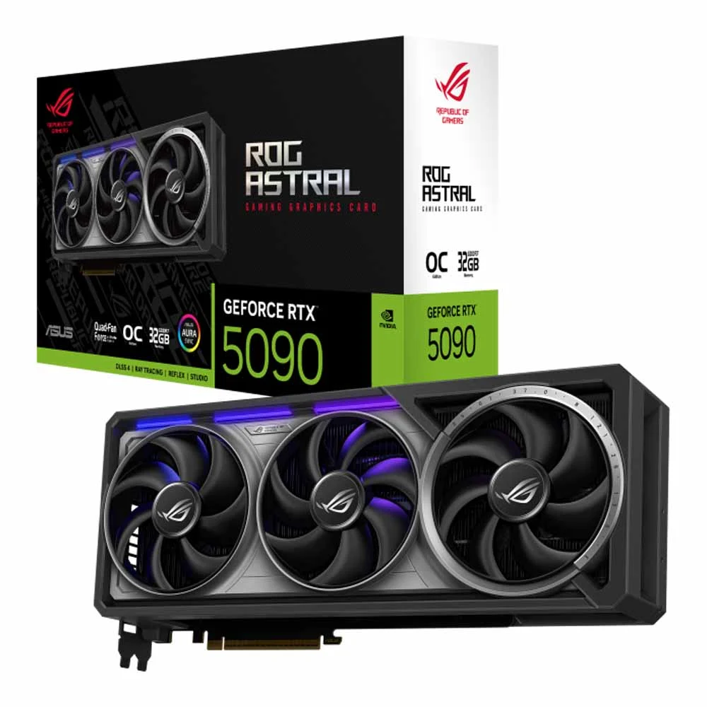 ASUS ROG ASTRAL GEFORCE RTX 5090 OC - 32GB GDDR7 256BIT