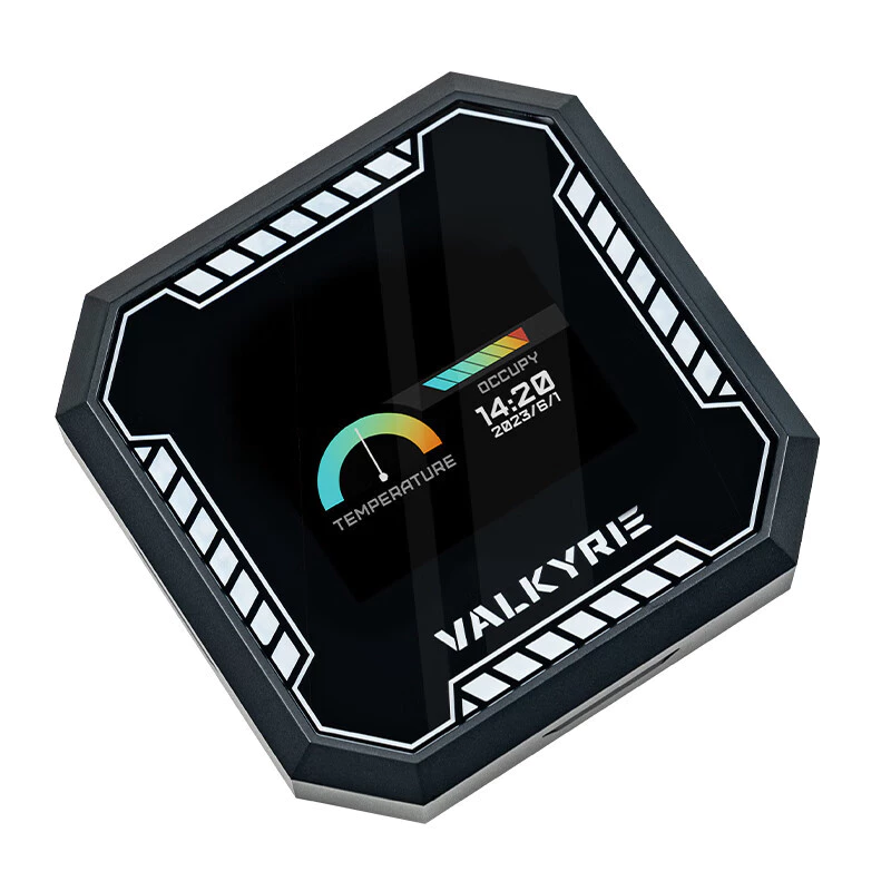 CPU LIQUID COOLER VALKYRIE B360 - BLACK (TDP 300W) IPS SCREEN ARGB