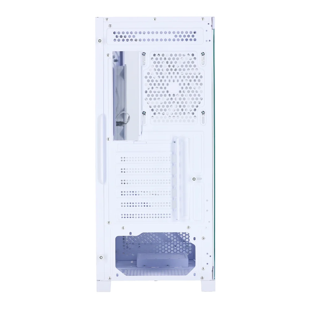 CASE PLENTY AR17 ARGB TG - WHITE (FANx4)