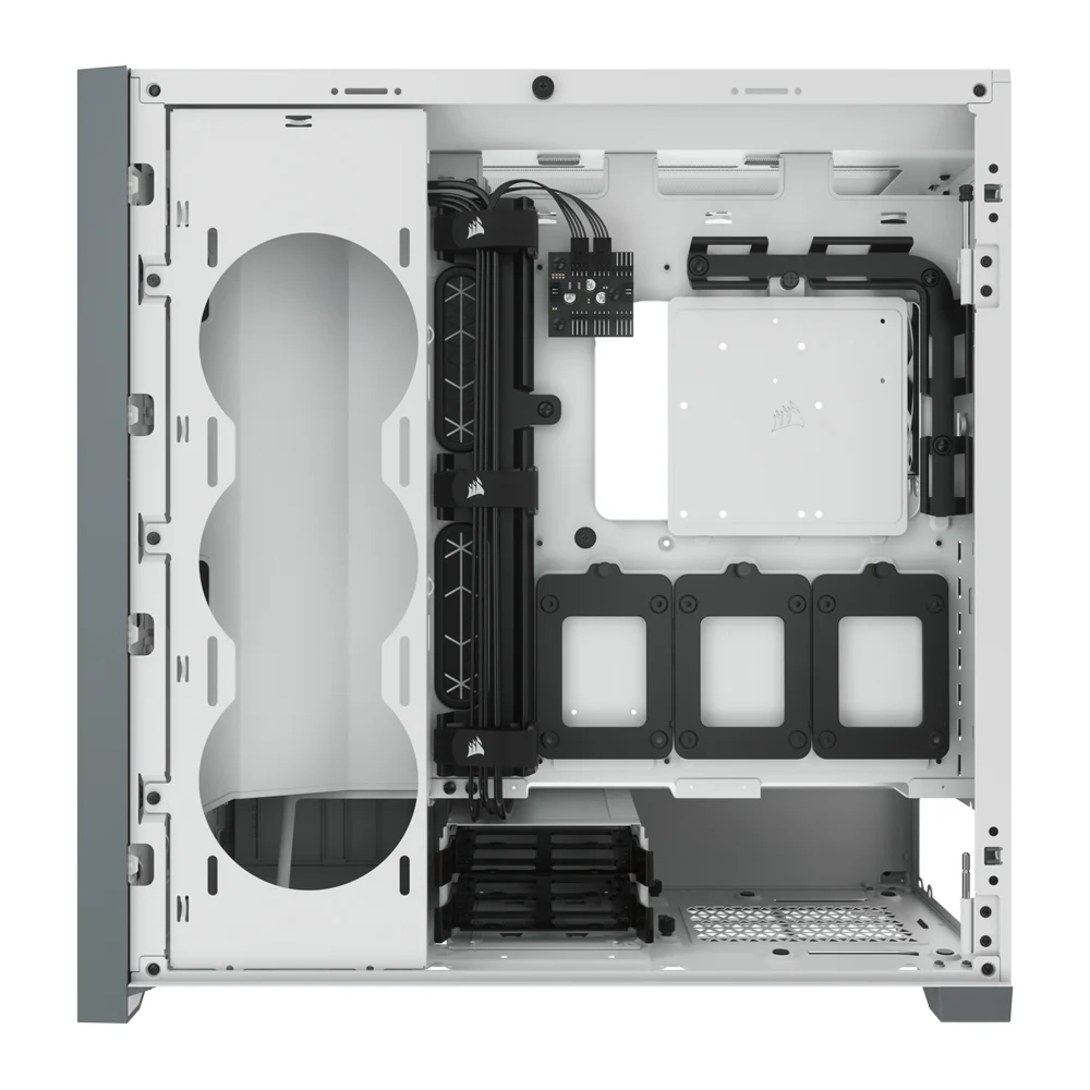 CASE CORSAIR 5000D - TEMPERED GLASS - WHITE (MID-TOWER) (ATX)