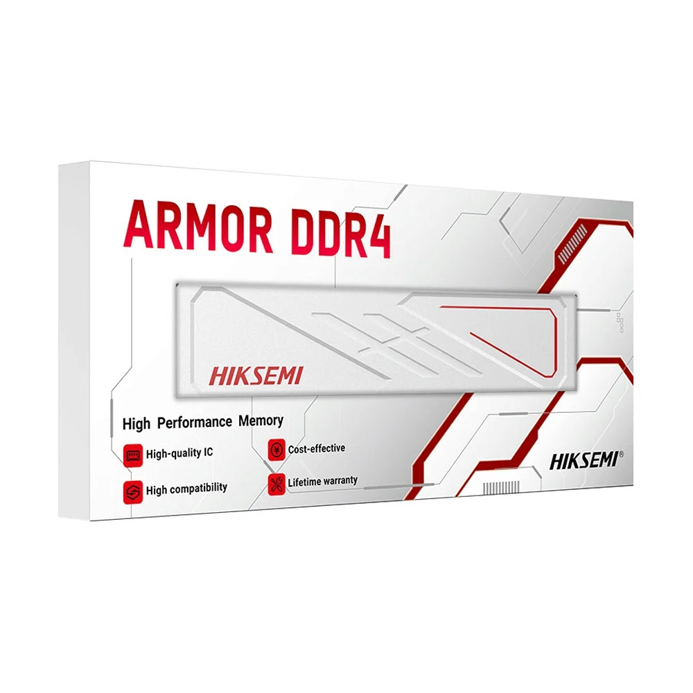 RAM DDR4(3200) 16GB HIKSEMI ARMOR WHITE (HSC416U32E2)