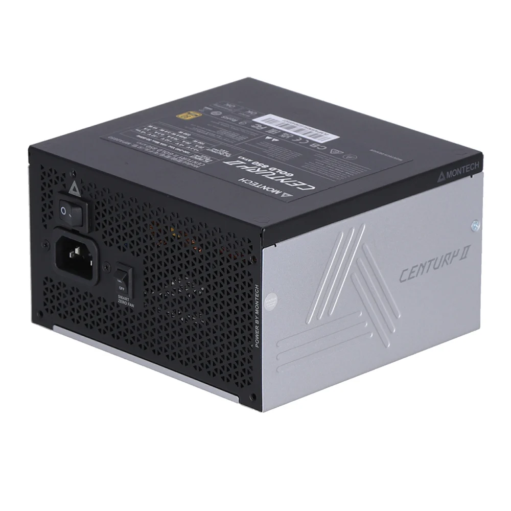 PSU MONTECH CENTURY II GOLD 850W ATX 3.1 PCIE 5.1 - 850W (80+GOLD/CYT-PLATIUM)