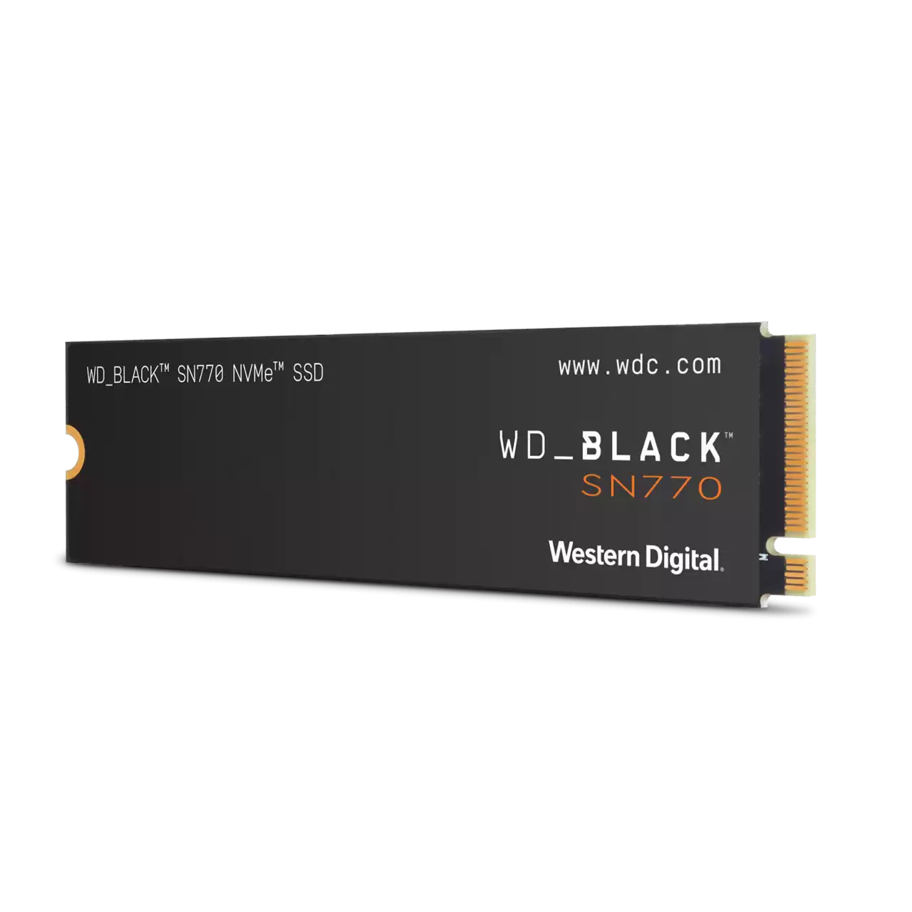 SSD M.2 WD BLACK SN770 - 500GB PCIe/NVMe M.2 2280 Gen 4 WDS500G3X0E-00B3N0 R/W 5000/4000MB/s 5Y