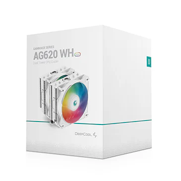 CPU AIR COOLER DEEPCOOL AG620 DIGITAL - WHITE