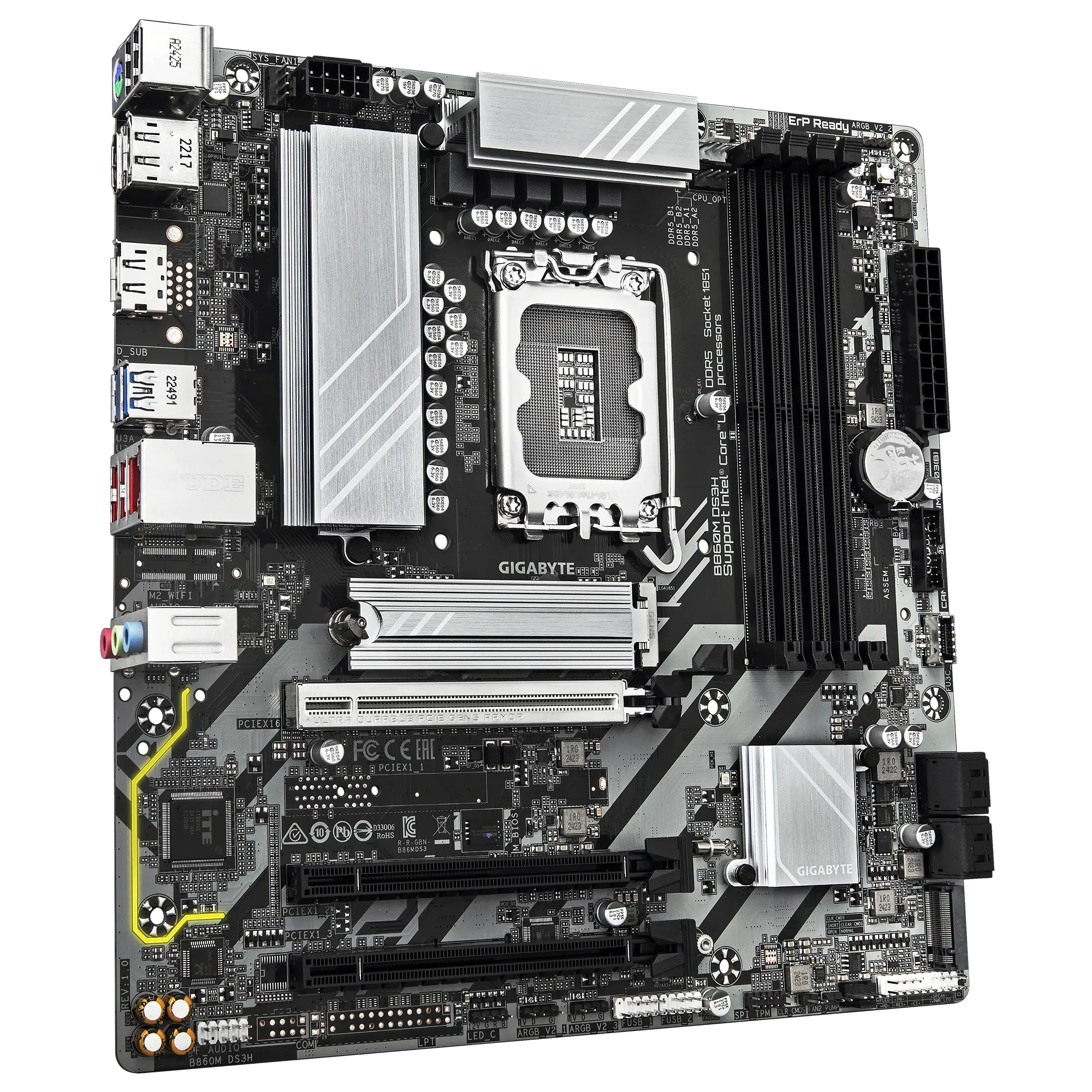 1851 GIGABYTE B860M DS3H Rev1.0 DDR5