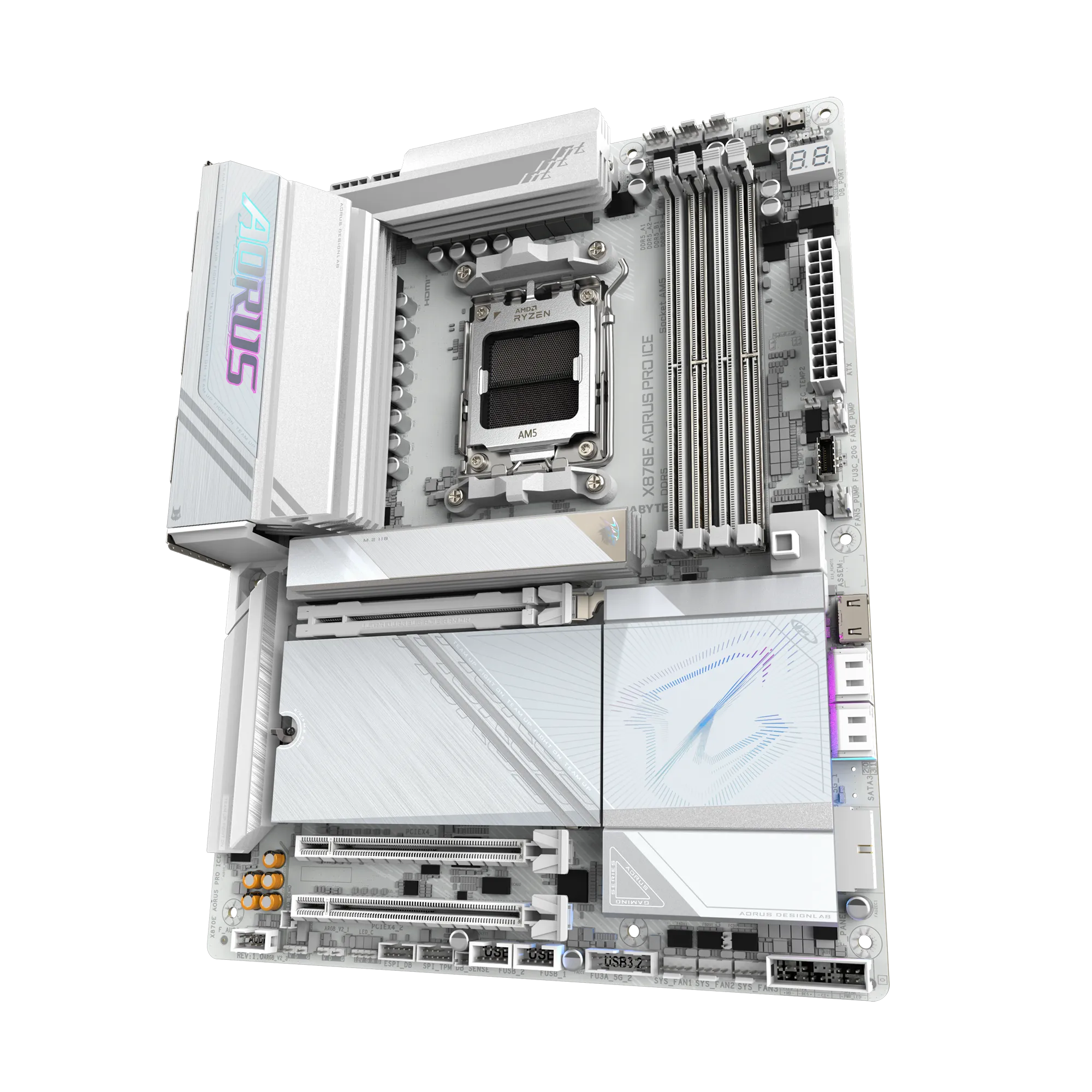 AM5 GIGABYTE X870E AORUS PRO ICE (REV. 1.0)