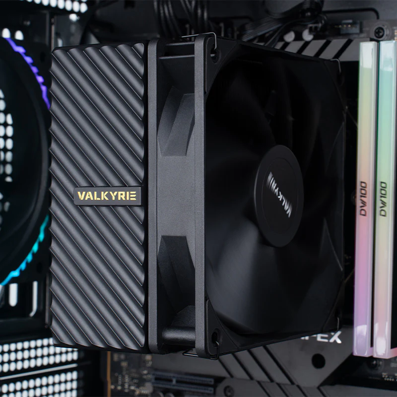 CPU AIR COOLER VALKYRIE AQ125 SERIES TDP 235W - BLACK