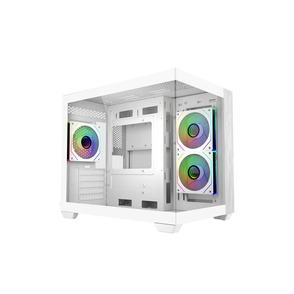 CASE COOLER MASTER ELITE 481 WOOD - WHITE