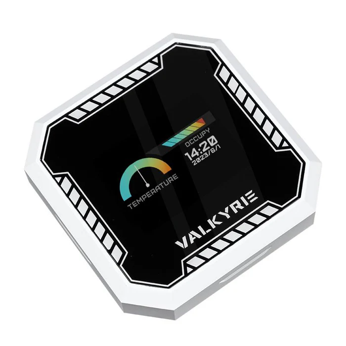 CPU LIQUID COOLER VALKYRIE B360 - WHITE (TDP 300W) IPS SCREEN ARGB