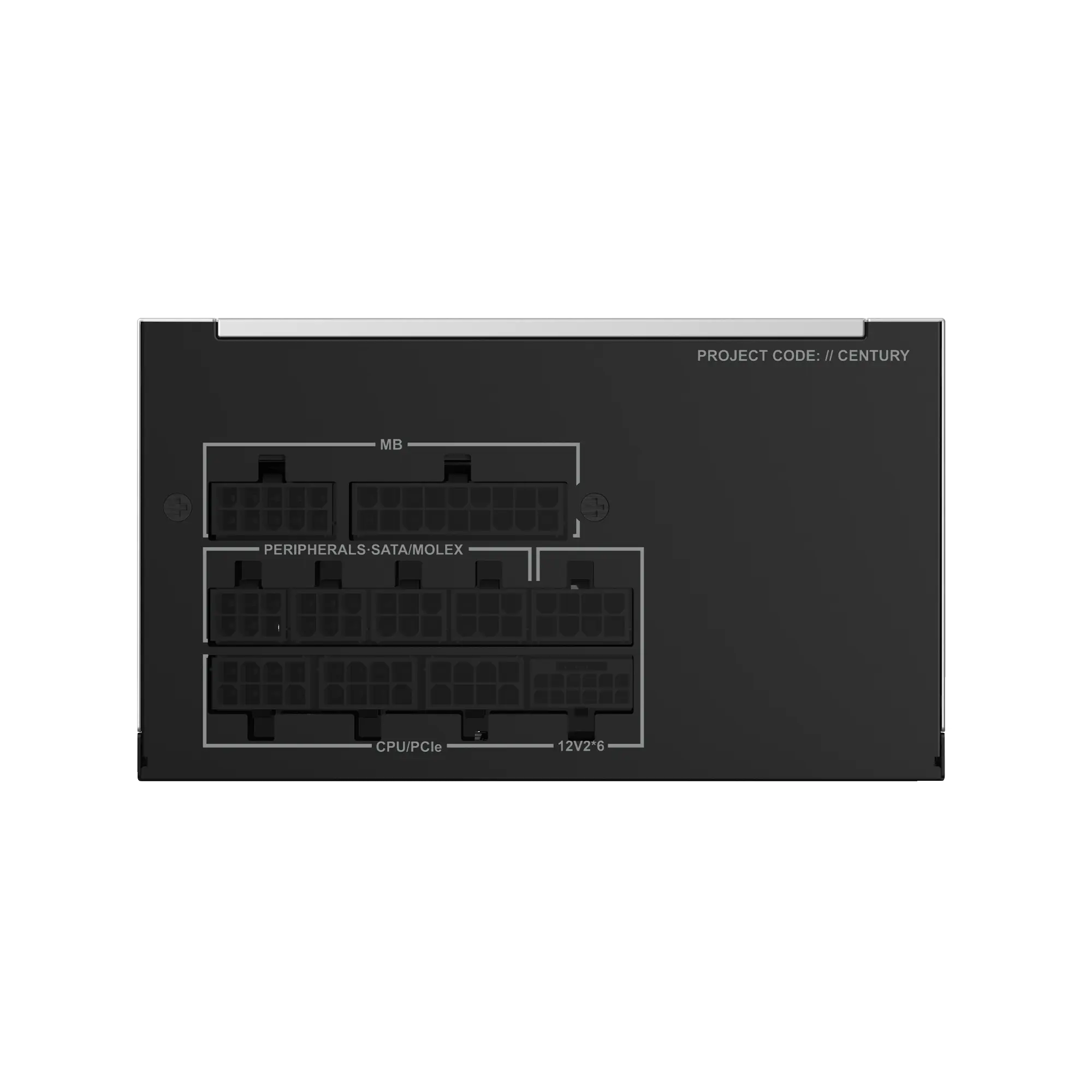 PSU MONTECH CENTURY II GOLD 850W ATX 3.1 PCIE 5.1 - 850W 80+GOLD/CYT-PLATIUM