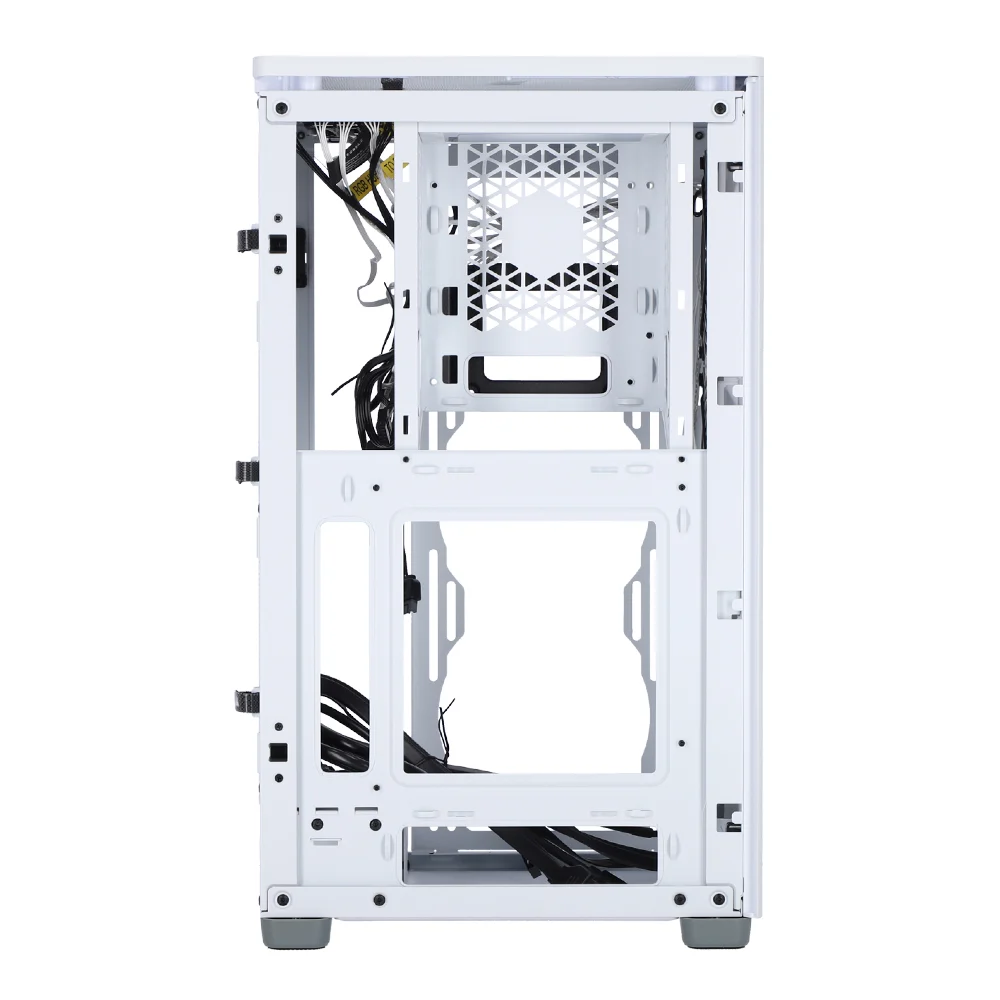 CASE CORSAIR ICUE 2000D RGB AIRFLOW ITX - WHITE ( RGB FANx3 )