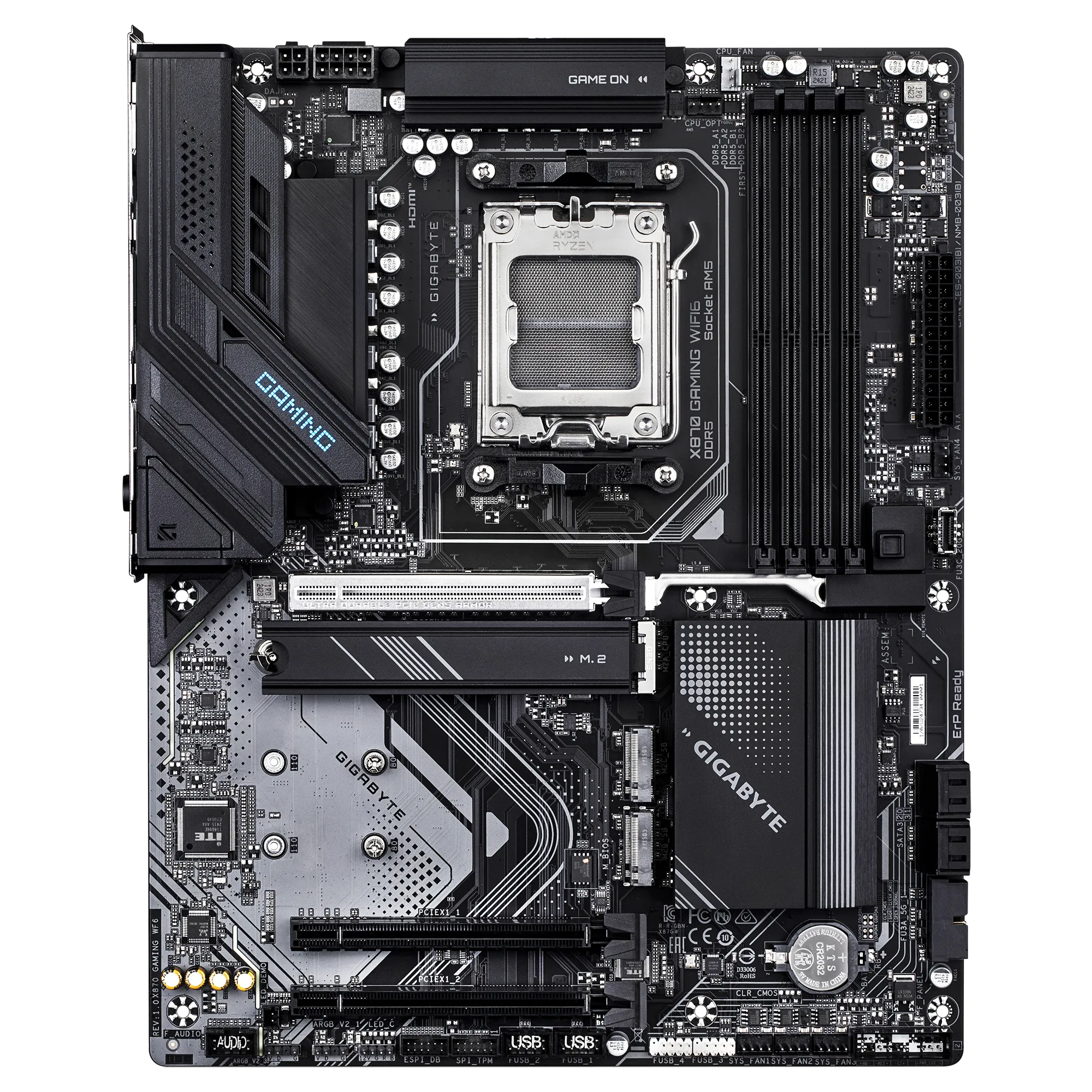 AM5 GIGABYTE X870 GAMING WIFI6 (REV.1.0)