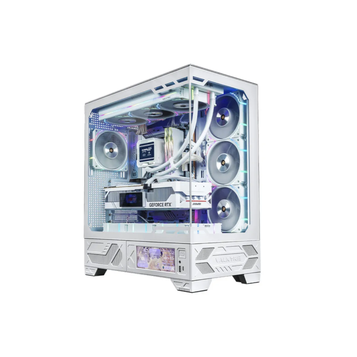 CASE VALKYRIE VK03-M LCD WHITE MATX