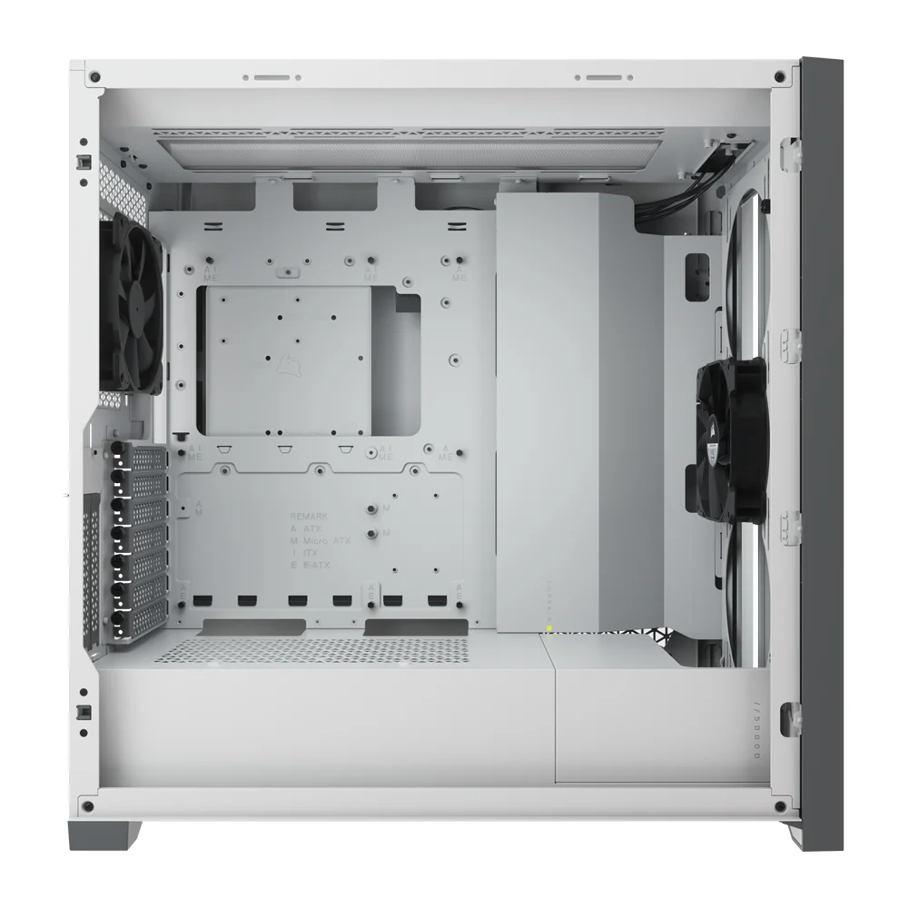 CASE CORSAIR 5000D - TEMPERED GLASS - WHITE (MID-TOWER) (ATX)