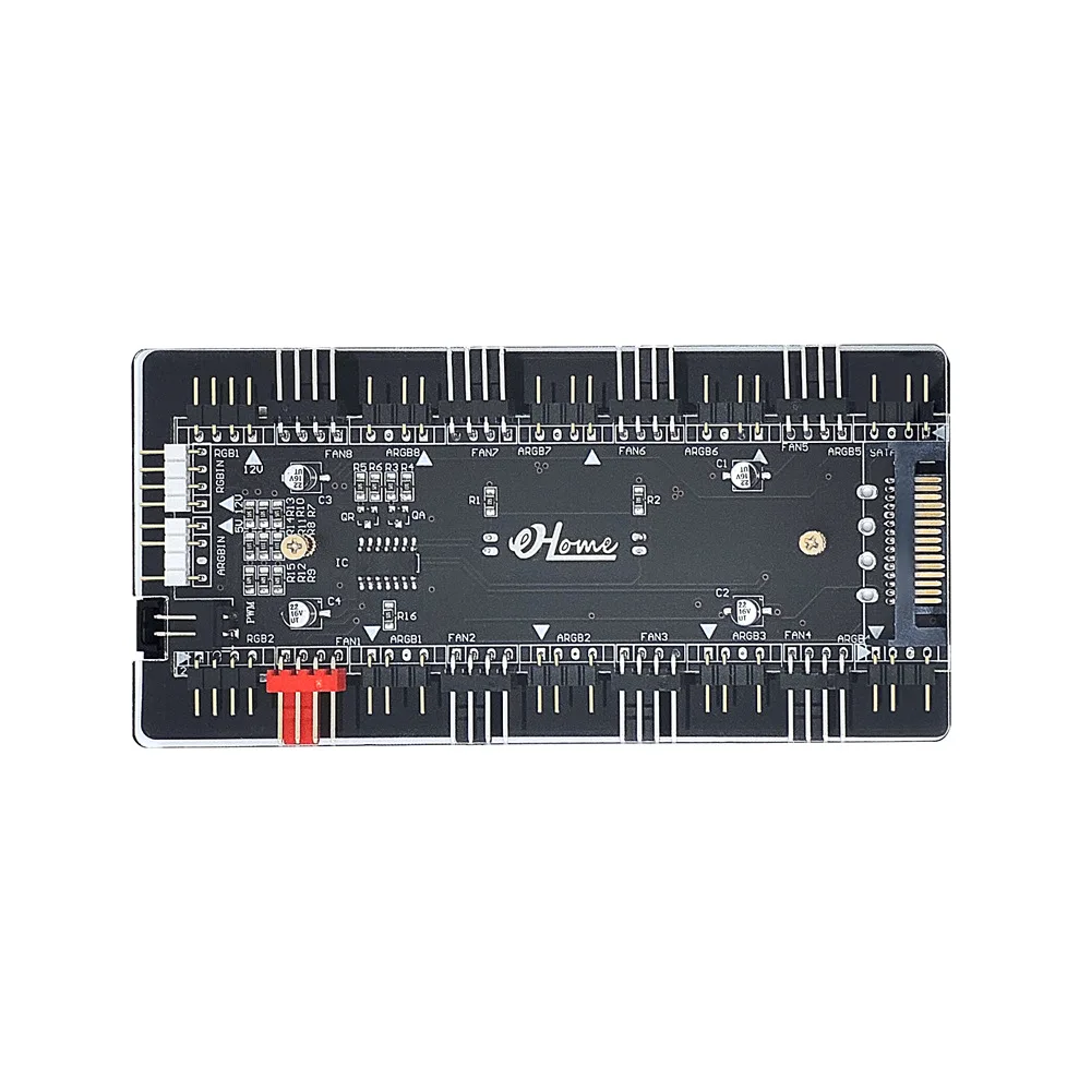 HUB FAN-ARGB ROG - PWM 4-PIN/5V-3PIN 10-PORT M/B SYNC SATA POWER